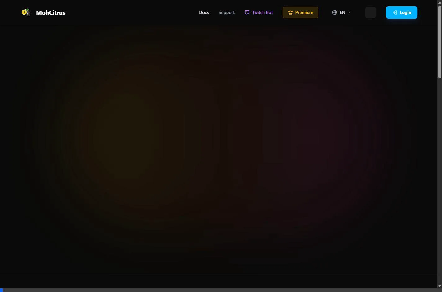 Logging in and Server Selection